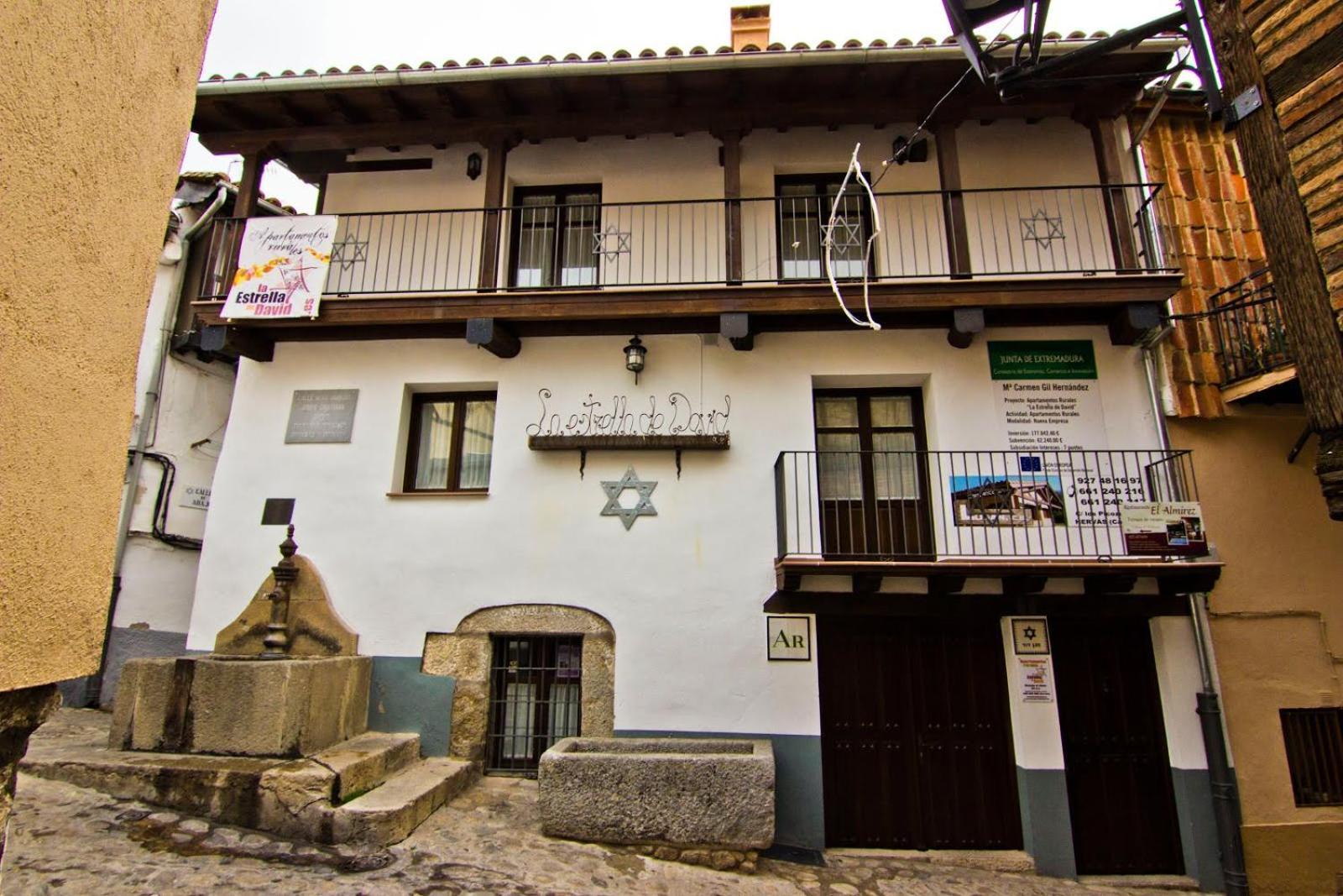 La Estrella De David, Apartamentos Rurales Hervás エクステリア 写真